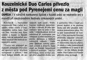 Duo Carlos - Adrenalin Magic Show